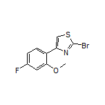 2-Bromo-4-(4-fluoro-2-methoxyphenyl)thiazole