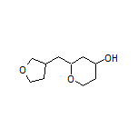2-[(Tetrahydrofuran-3-yl)methyl]tetrahydro-2H-pyran-4-ol