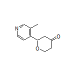 2-(3-Methylpyridin-4-yl)dihydro-2H-pyran-4(3H)-one
