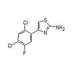 4-(2,4-Dichloro-5-fluorophenyl)thiazol-2-amine