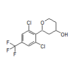 2-[2,6-Dichloro-4-(trifluoromethyl)phenyl]tetrahydro-2H-pyran-4-ol