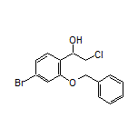 1-[2-(Benzyloxy)-4-bromophenyl]-2-chloroethanol