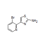 4-(3-Bromo-2-pyridyl)thiazol-2-amine
