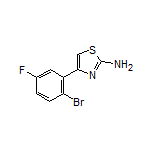 4-(2-Bromo-5-fluorophenyl)thiazol-2-amine