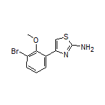 4-(3-Bromo-2-methoxyphenyl)thiazol-2-amine
