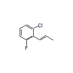 (E)-1-Chloro-3-fluoro-2-(prop-1-en-1-yl)benzene