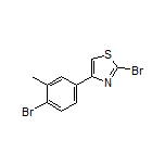 2-Bromo-4-(4-bromo-3-methylphenyl)thiazole