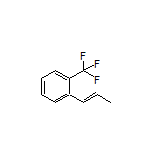 (E)-1-(Prop-1-en-1-yl)-2-(trifluoromethyl)benzene