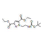 Diethyl 1-[2-(Boc-amino)ethyl]-1H-pyrazole-3,5-dicarboxylate