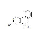 2-(2-Chloro-5-phenylpyridin-4-yl)propan-2-ol