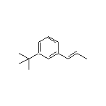 (E)-1-(tert-Butyl)-3-(prop-1-en-1-yl)benzene