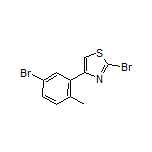 2-Bromo-4-(5-bromo-2-methylphenyl)thiazole