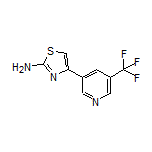4-[5-(Trifluoromethyl)pyridin-3-yl]thiazol-2-amine