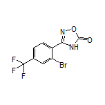 3-[2-Bromo-4-(trifluoromethyl)phenyl]-1,2,4-oxadiazol-5(4H)-one