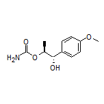 (1S,2S)-1-Hydroxy-1-(4-methoxyphenyl)-2-propyl Carbamate