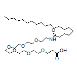23-Oxo-4,7,10,13,16,19-hexaoxa-22-azadotetracontan-1-oic Acid