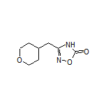 3-[(Tetrahydro-2H-pyran-4-yl)methyl]-1,2,4-oxadiazol-5(4H)-one