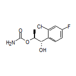 (1S,2S)-1-(2-Chloro-4-fluorophenyl)-1-hydroxy-2-propyl Carbamate