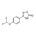 3-[4-(Difluoromethoxy)phenyl]-1,2,4-oxadiazol-5(4H)-one