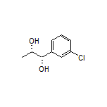 (1S,2S)-1-(3-Chlorophenyl)-1,2-propanediol