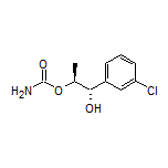 (1S,2S)-1-(3-Chlorophenyl)-1-hydroxy-2-propyl Carbamate