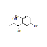 (1S,2S)-1-(2,5-Dibromophenyl)-1,2-propanediol