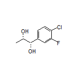 (1S,2S)-1-(4-Chloro-3-fluorophenyl)-1,2-propanediol