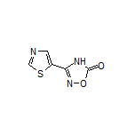 3-(Thiazol-5-yl)-1,2,4-oxadiazol-5(4H)-one