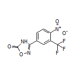 3-[4-Nitro-3-(trifluoromethyl)phenyl]-1,2,4-oxadiazol-5(4H)-one