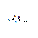 3-[(Methylthio)methyl]-1,2,4-oxadiazol-5(4H)-one