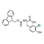 (S)-2-(Fmoc-amino)-3-(3-bromo-4-hydroxyphenyl)propanoic Acid