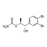 (1S,2S)-1-(3,4-Dibromophenyl)-1-hydroxy-2-propyl Carbamate