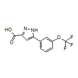 5-[3-(Trifluoromethoxy)phenyl]-1H-pyrazole-3-carboxylic Acid