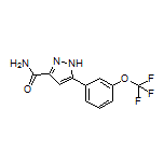 5-[3-(Trifluoromethoxy)phenyl]-1H-pyrazole-3-carboxamide