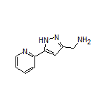5-(Pyridin-2-yl)-1H-pyrazole-3-methanamine