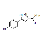 5-(4-Bromophenyl)-1H-pyrazole-3-carboxamide