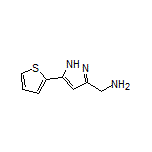 5-(Thiophen-2-yl)-1H-pyrazole-3-methanamine