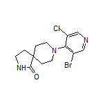 8-(3-Bromo-5-chloropyridin-4-yl)-2,8-diazaspiro[4.5]decan-1-one