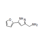 5-(Furan-2-yl)-1H-pyrazole-3-methanamine