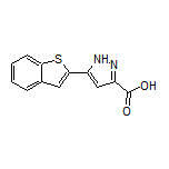 5-(Benzo[b]thiophen-2-yl)-1H-pyrazole-3-carboxylic Acid