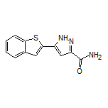 5-(Benzo[b]thiophen-2-yl)-1H-pyrazole-3-carboxamide