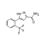 5-[2-(Trifluoromethyl)phenyl]-1H-pyrazole-3-carboxamide