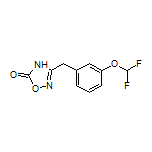 3-[3-(Difluoromethoxy)benzyl]-1,2,4-oxadiazol-5(4H)-one