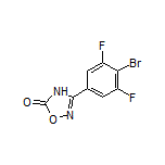 3-(4-Bromo-3,5-difluorophenyl)-1,2,4-oxadiazol-5(4H)-one