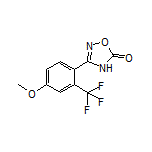 3-[4-Methoxy-2-(trifluoromethyl)phenyl]-1,2,4-oxadiazol-5(4H)-one