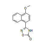 3-(4-Methoxynaphthalen-1-yl)-1,2,4-oxadiazol-5(4H)-one