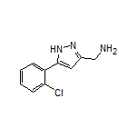 5-(2-Chlorophenyl)-1H-pyrazole-3-methanamine