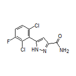 5-(2,6-Dichloro-3-fluorophenyl)-1H-pyrazole-3-carboxamide