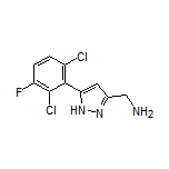 5-(2,6-Dichloro-3-fluorophenyl)-1H-pyrazole-3-methanamine