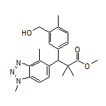 Methyl 3-(1,4-Dimethyl-1H-benzo[d][1,2,3]triazol-5-yl)-3-[3-(hydroxymethyl)-4-methylphenyl]-2,2-dimethylpropanoate